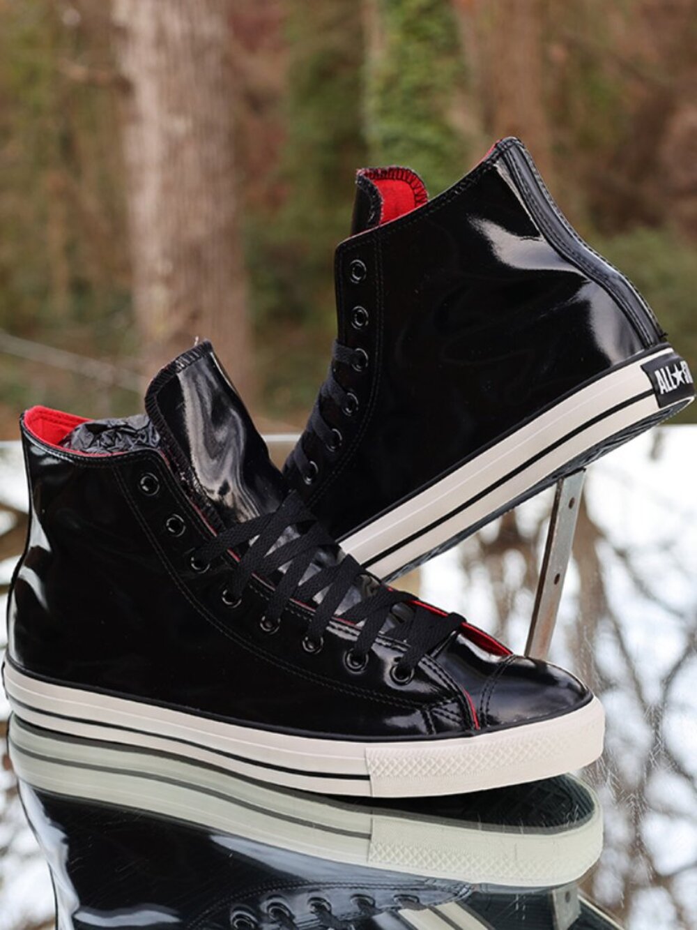 Converse Chuck Taylor All Star Hi Black Patent Leather 2004